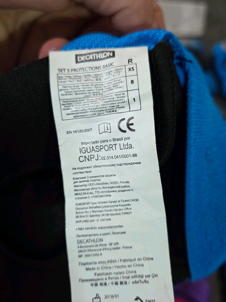 decathlon marka ,paten bisiklet dizliği ,dirsek korumalığı, - 6