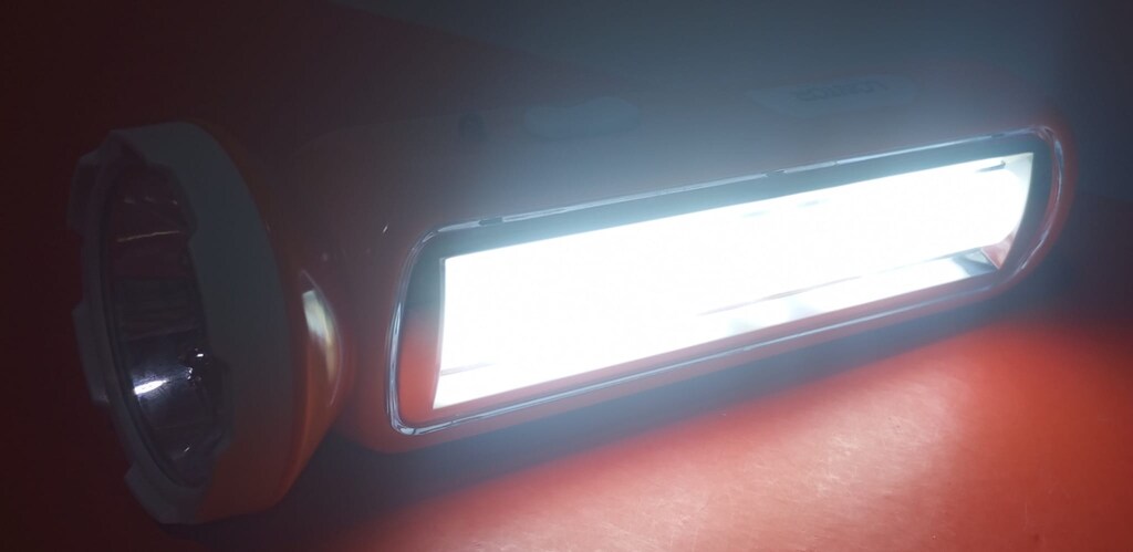 LONTOR EL112 16+6 LED Şarjlı Işıldak Fener (Yeni gibi - Yeni pil ) - 3