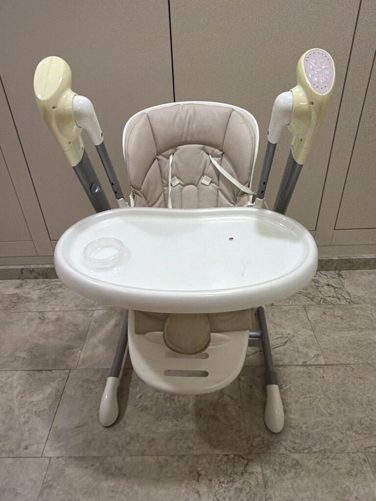 prego elektrikli hem mama sandalyesi hem salıncak