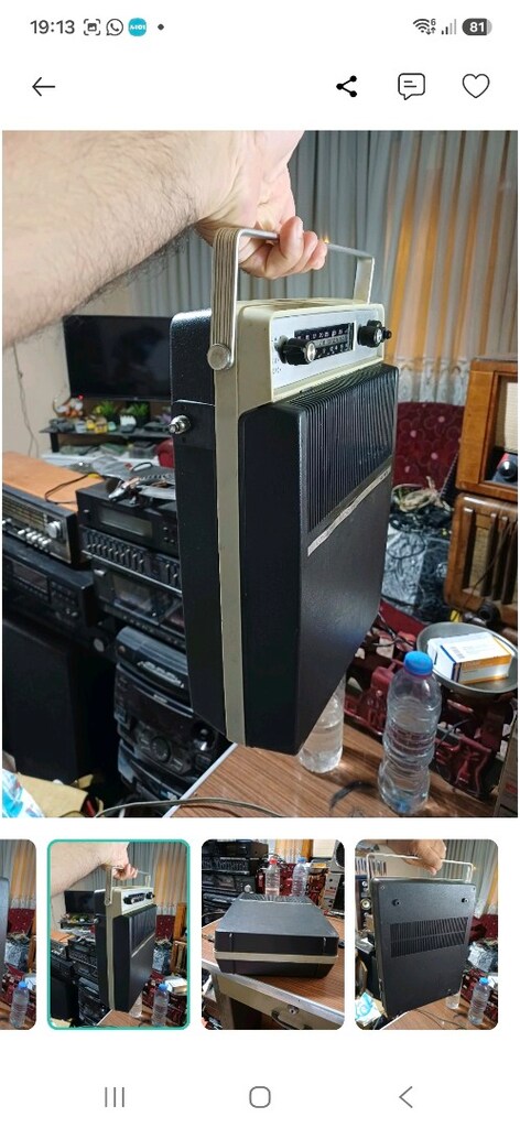 AIWA marka radyo ve plak çalar - 4