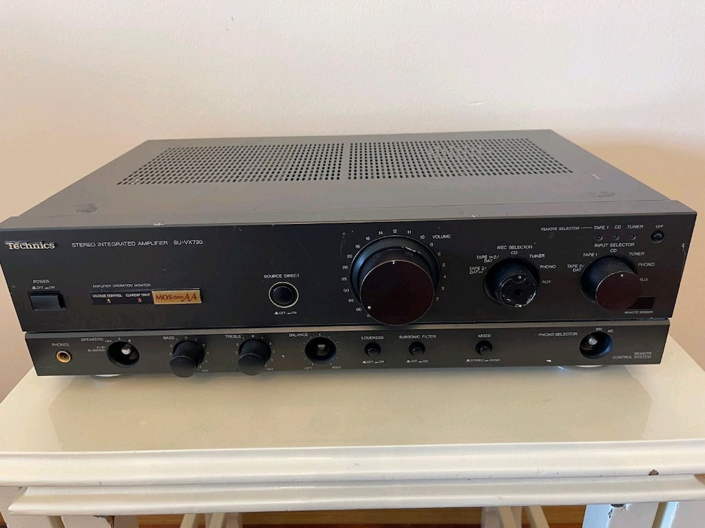 TECHNİCS SU-VX720 STEREO AMFİ ÜCRETSİZ KARGO - 2