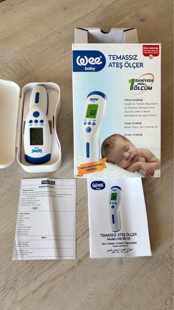 Wee Baby Sıfır Temazsız Ateş Ölçer - 3