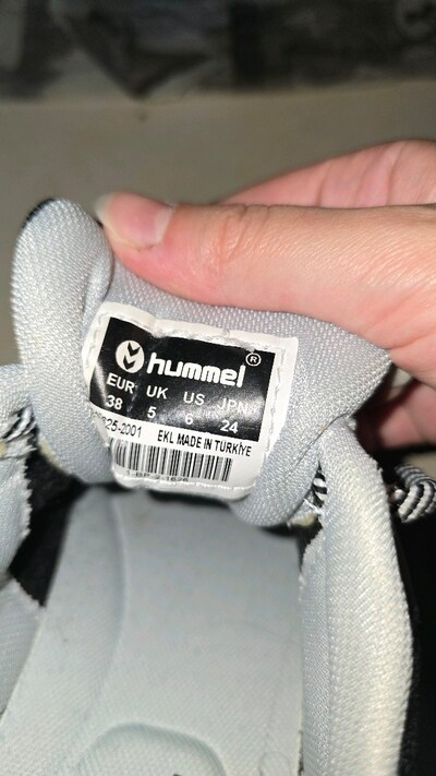 Orijinal Hummel Siyah Spor Ayakkabı / Günlük Sneaker