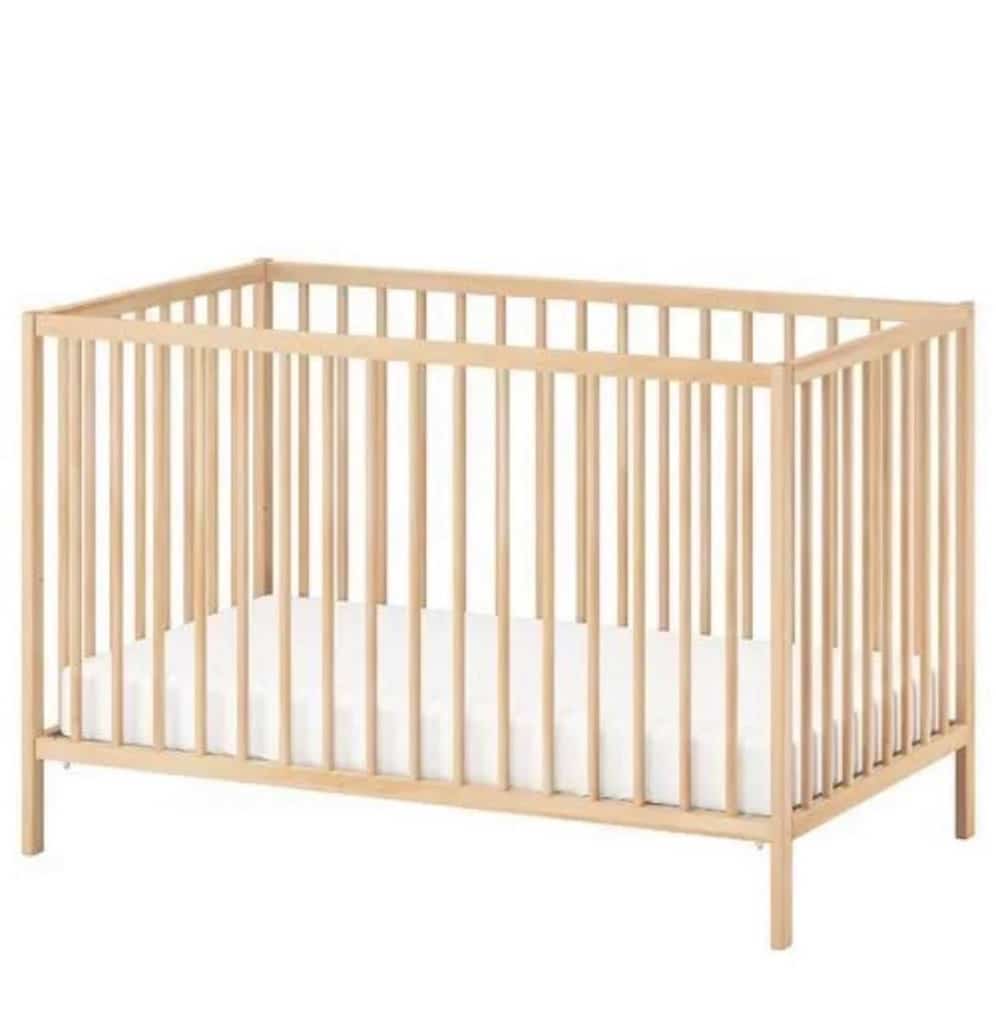 IKEA Sniglar Ahşap Bebek Karyolası / Beşik (60x120 cm) - Çok Temiz - 2