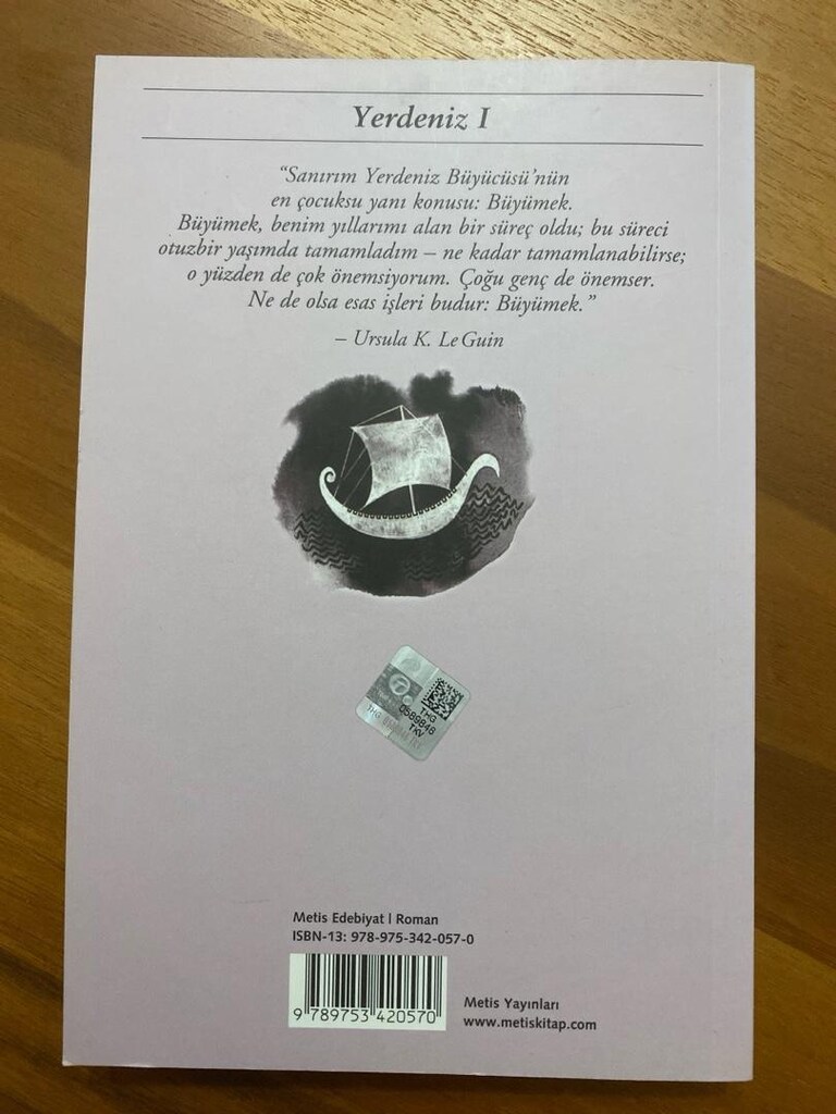 Yerdeniz Büyücüsü - Ursula K. Le Guin - 2