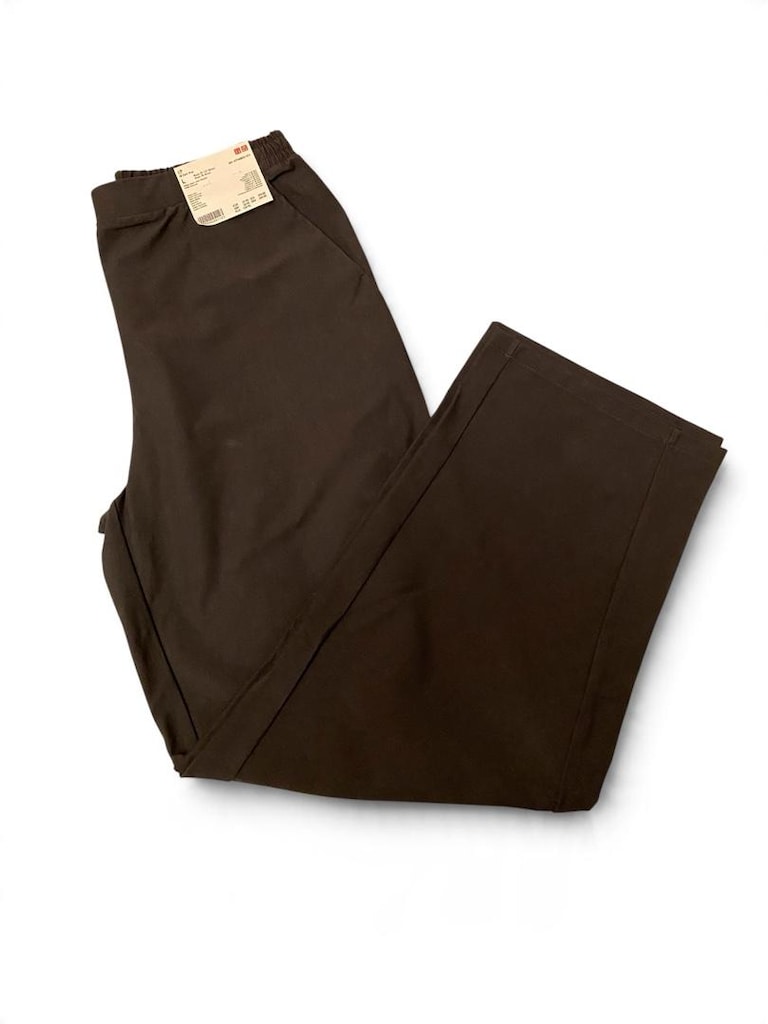 Uniqlo Kadın Jersey Curve Pantolon – Koyu Gri (L Beden/ yeni etiketli) - 4