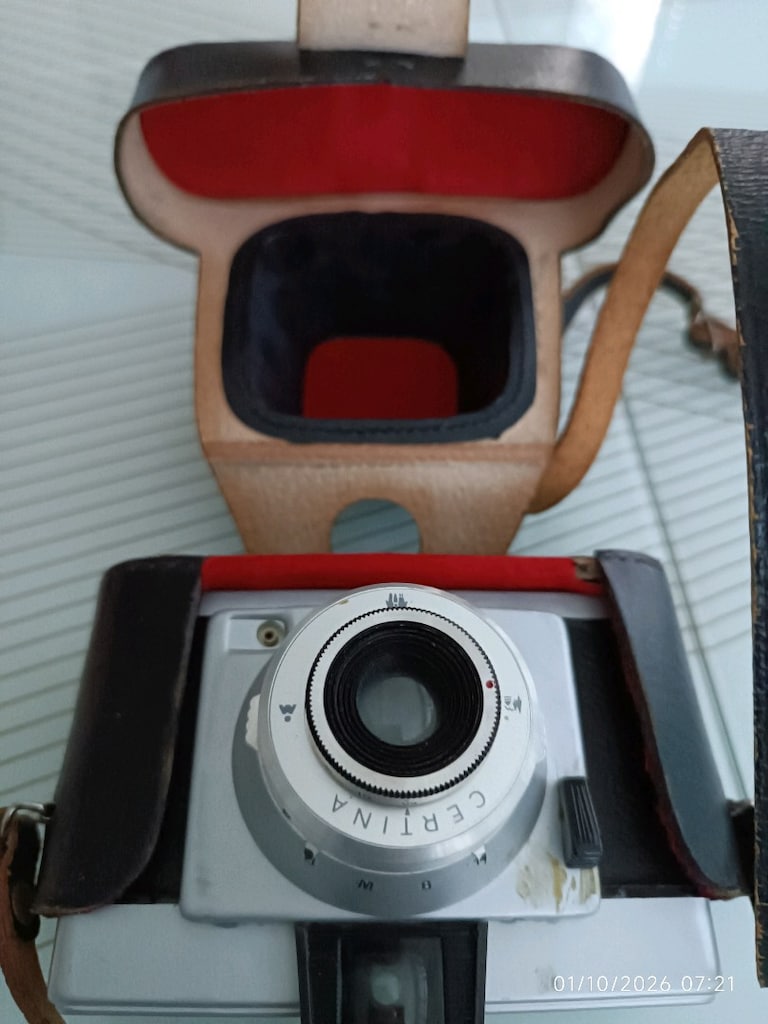 Vintage Certo Certina 120mm Orta Format Analog Kamera - Çalışıyor - 15