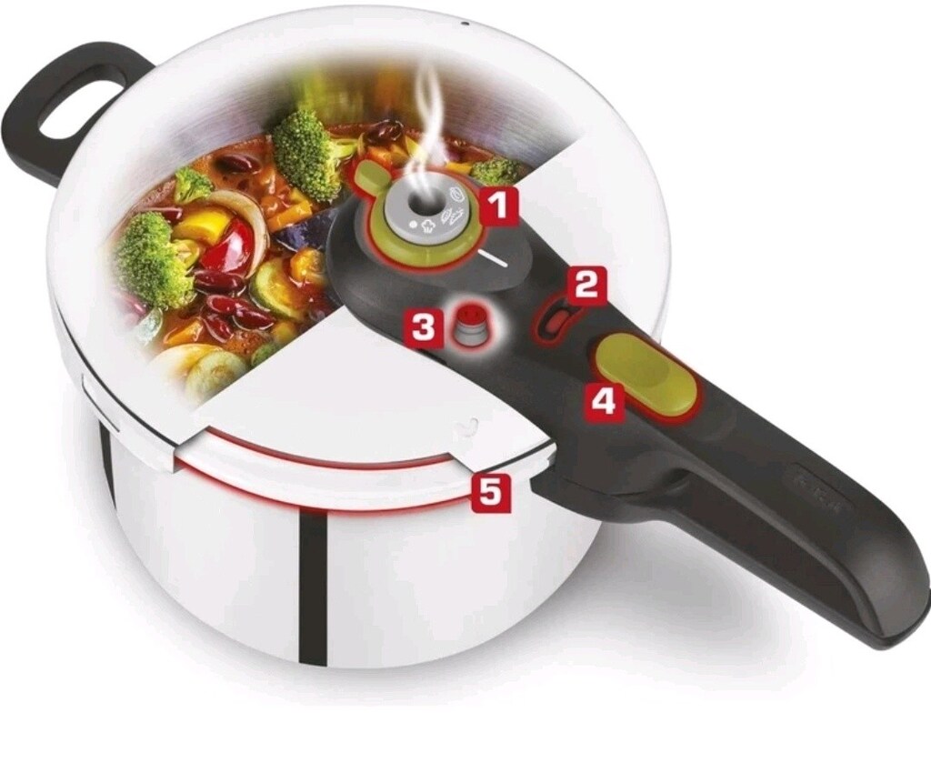 Tefal Düdüklü Tencere 6 Litre Secure Neo. Sıfır kutusunda. - 16