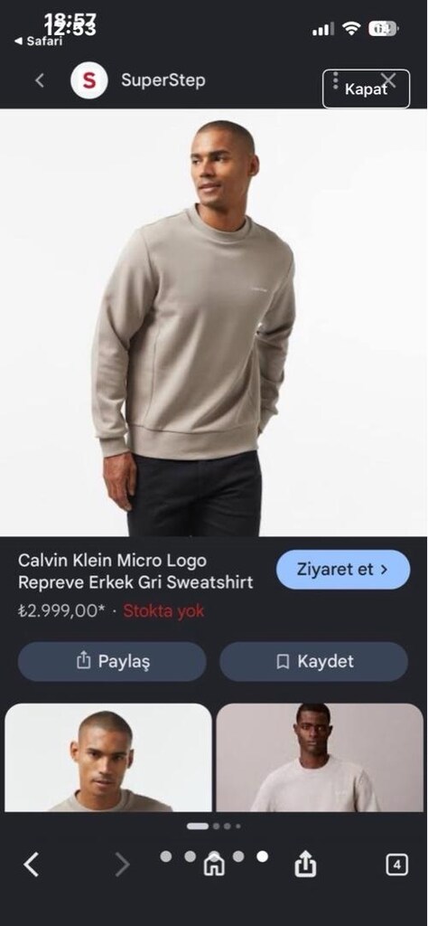 calvin klein sweatshirt - 2