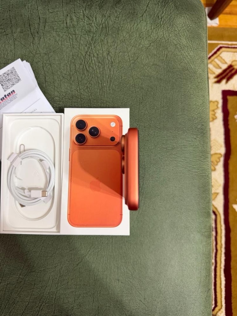 iphone 17pro max (16 ay garantili pil 100) - 7