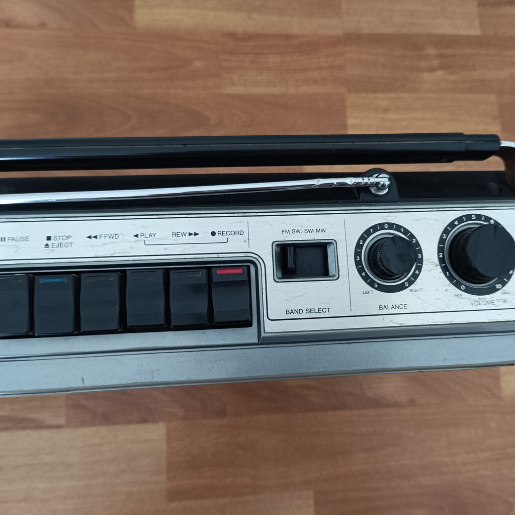 Sanyo M9922RK Radyo-Teyp BoomBox.ÜCRETSİZ KARGO.Dikimevi Mevkii - 5