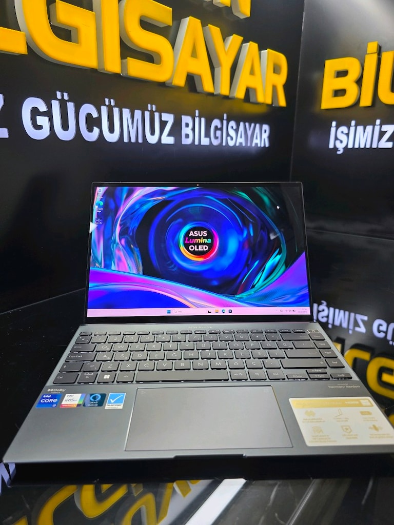 ASUS ZENBOOK 14X OLED İ7 12700H 1TB SSD 16RAM 2.8 K SİFİRDAN FARKSİZ - 2