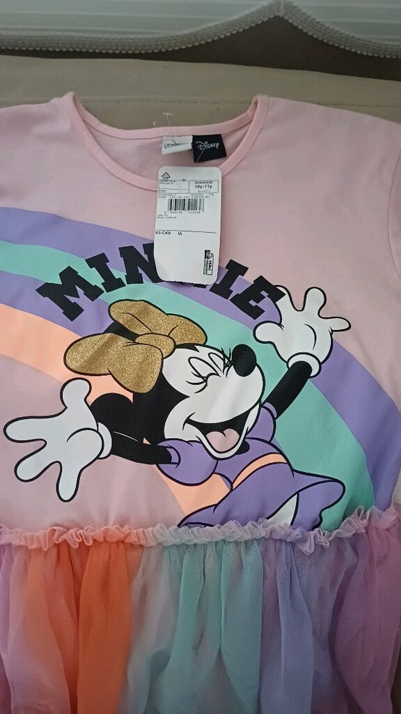 Minnie Mouse kız çocuk Elbise,yeni - 2