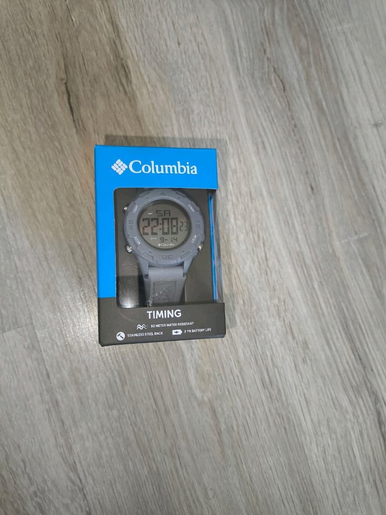 Columbia CSS13-008 Orijinal Kutulu Dijital Erkek Kol Saati (Mat Gri)