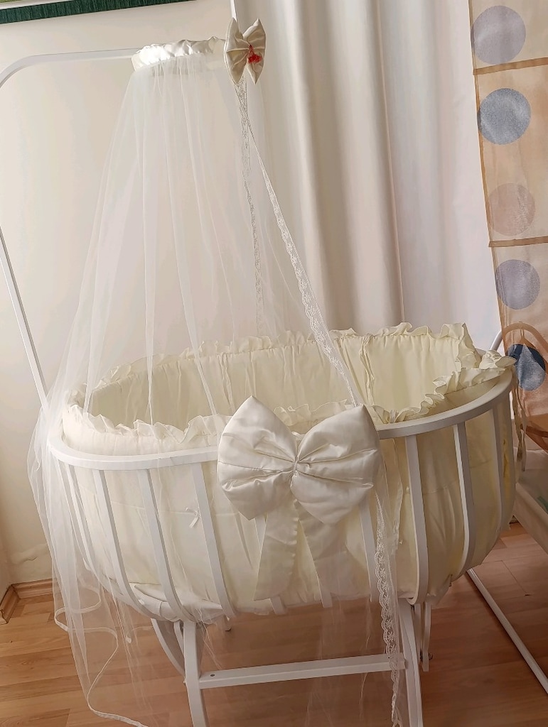 komple set ve ana kucağı, beşik iç süslemesi dahil - 2