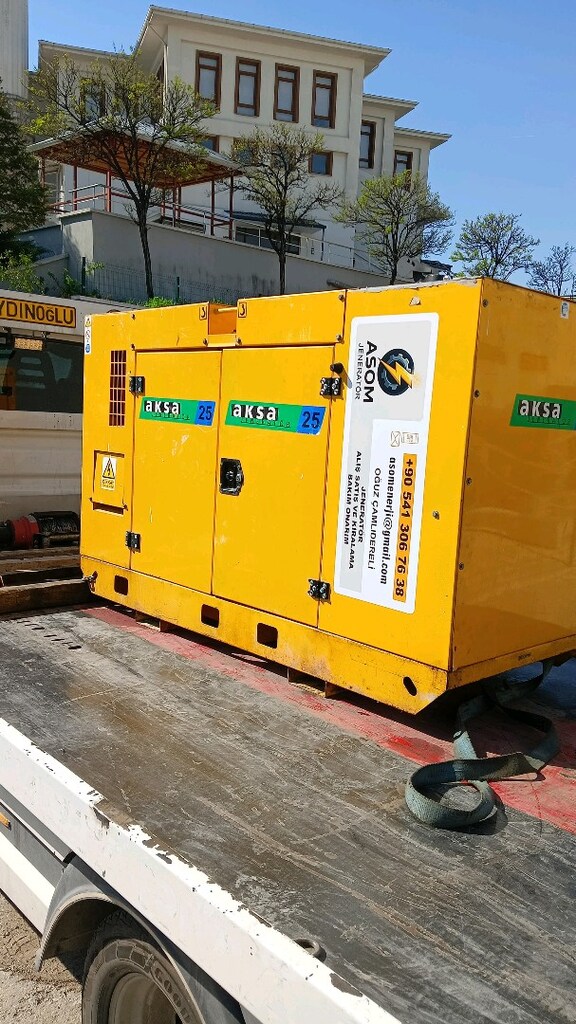 ASOM AKSA 25KVA YANMAR KİRALIK JENERATÖR - 5