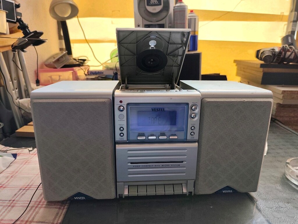 Vestel marka radyo CD kaset çalar dijital - 8