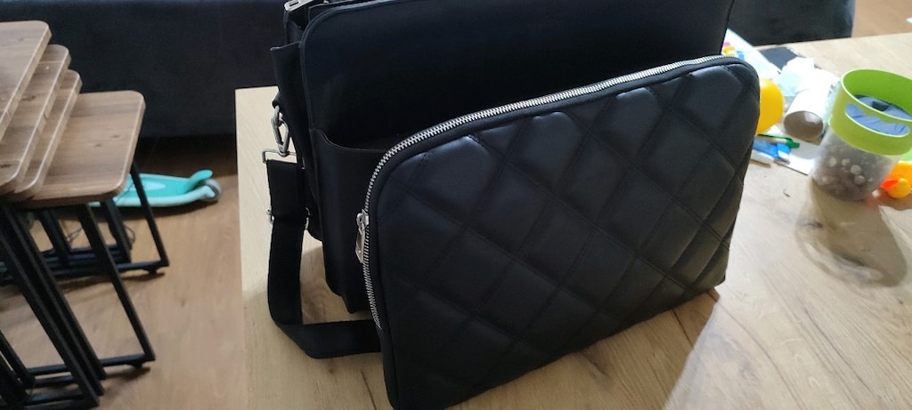 Unisex 15 & 15.6 Inç Laptop Evrak Avukat Çantası - 8