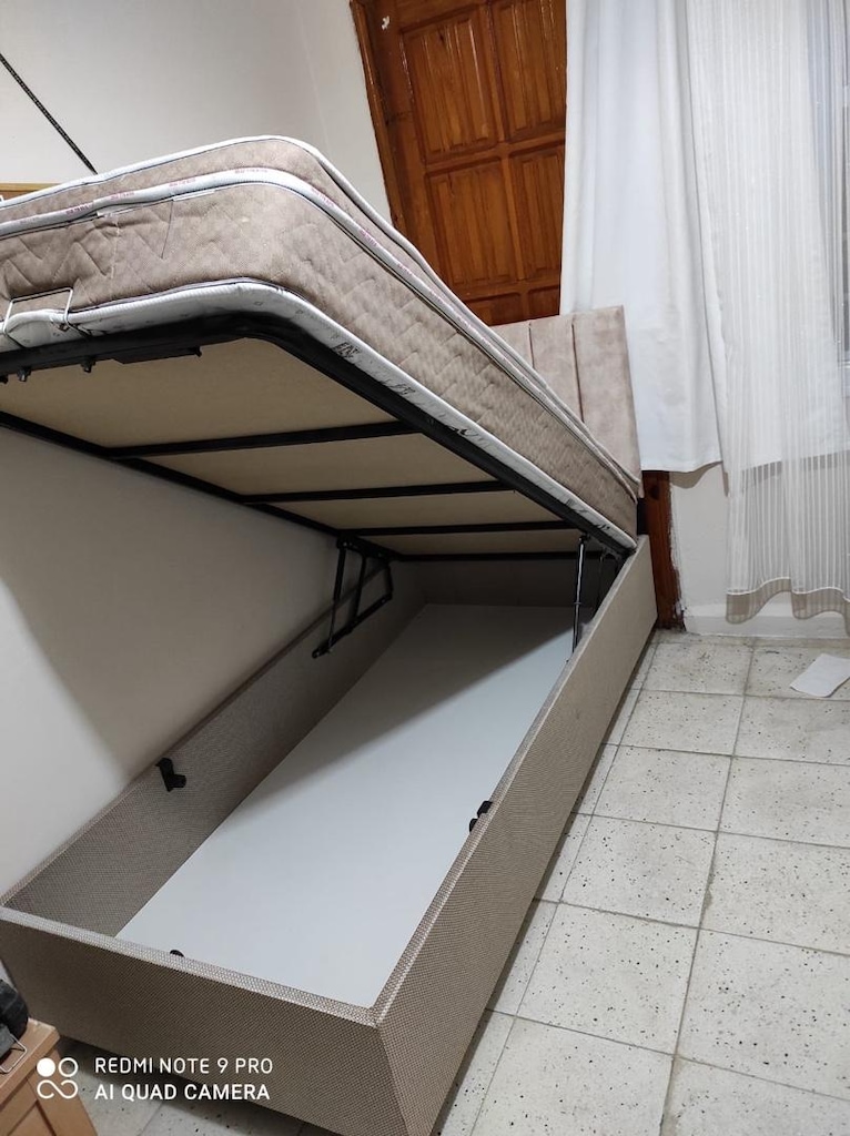 ultra lüks tek kişilik 90x190 baza başlık yatak sıfır ürün dev kampany - 3