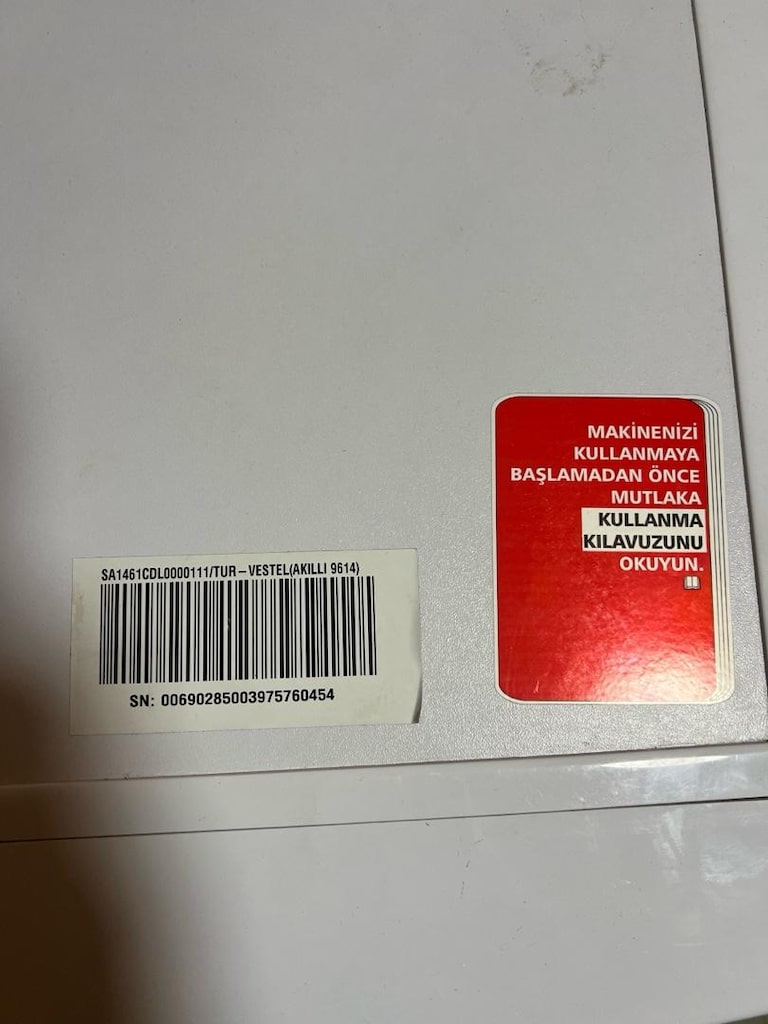 Vestel Akıllı Çamaşır Makinası 9614 | 9 Kg | 1400 Devir | Sorunsuz - 2