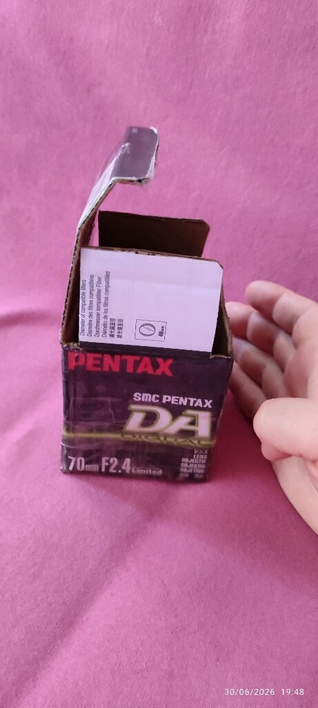pentax da 70mm f2.4 limited kutulu 25000tl - 13