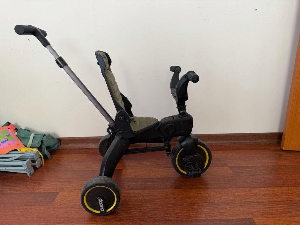 Doona Liki Trike S3 Katlanır Bebek Bisikleti (Yeşil) - Temiz - 5
