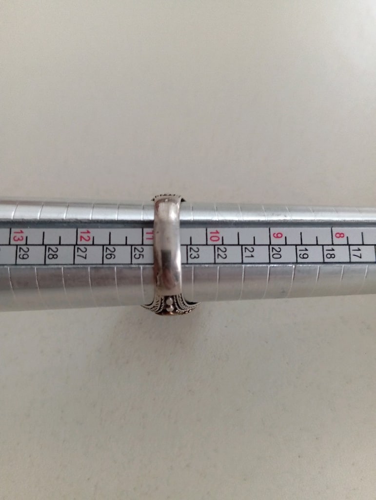 Akik taşlı 925 ayar gümüş yüzük - 6