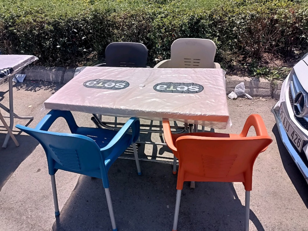 Kantin Büfe Döner Çiğ köfte Masa Takımı - 3
