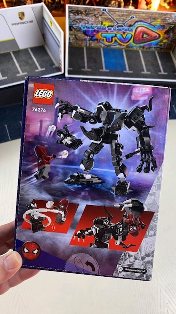 Lego Venom Mech Armor vs Miles Morales - 2