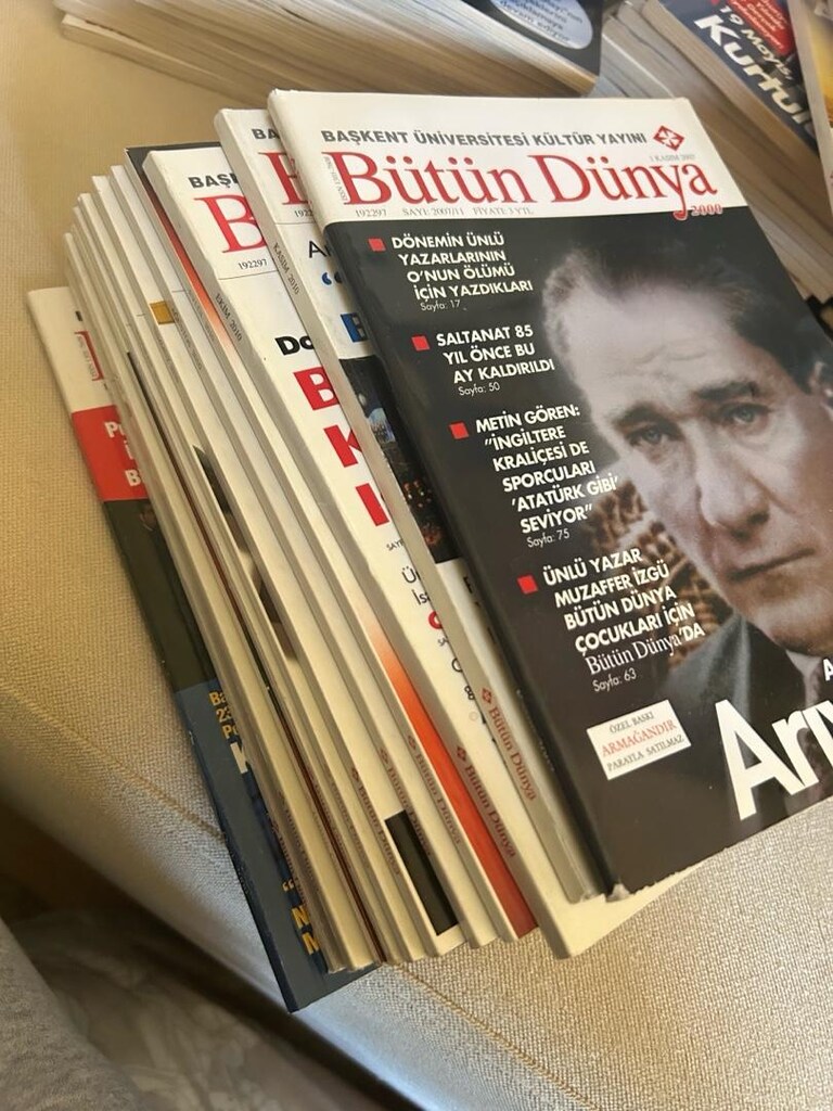 Bütün Dünya Dergi Kolleksiyonu toplu satılıktır detaylar açıklamada - 10
