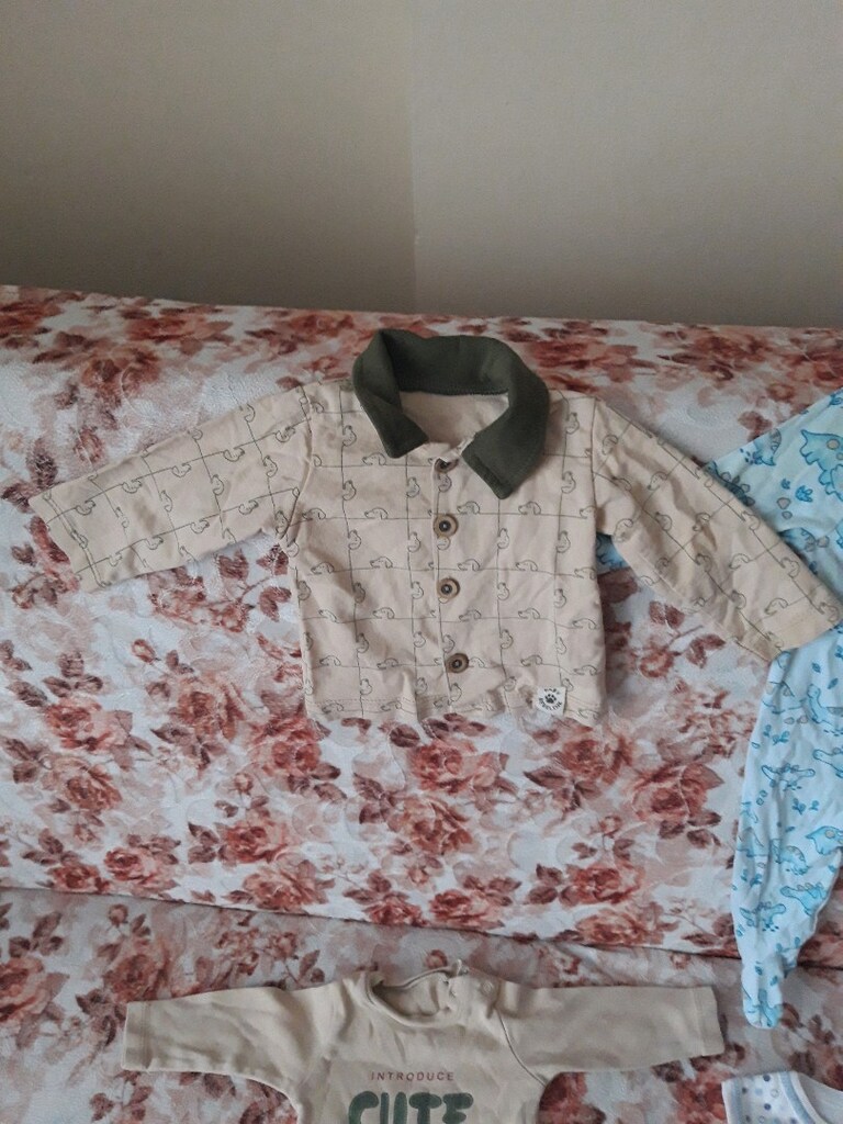 Bebek kazak atlet sweatshirt 3 aylık - 2