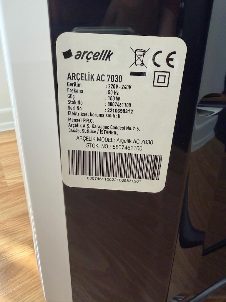 Arçelik 7030 - 3