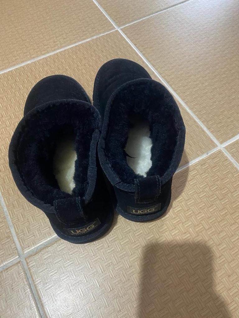 Ugg Sıfır Yünlü Siyah Bot - 2