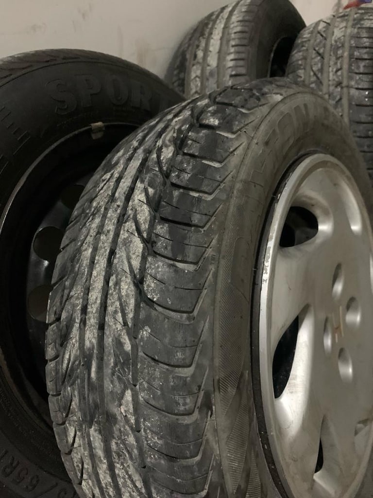 14 4x100 Honda Hundai teneke jant lastik - 3