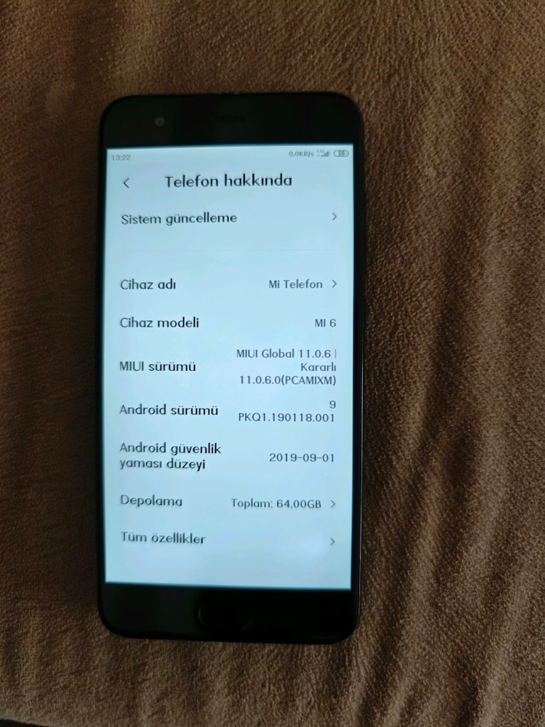 Xiaomi mi6 64gb 6gb ram - 2
