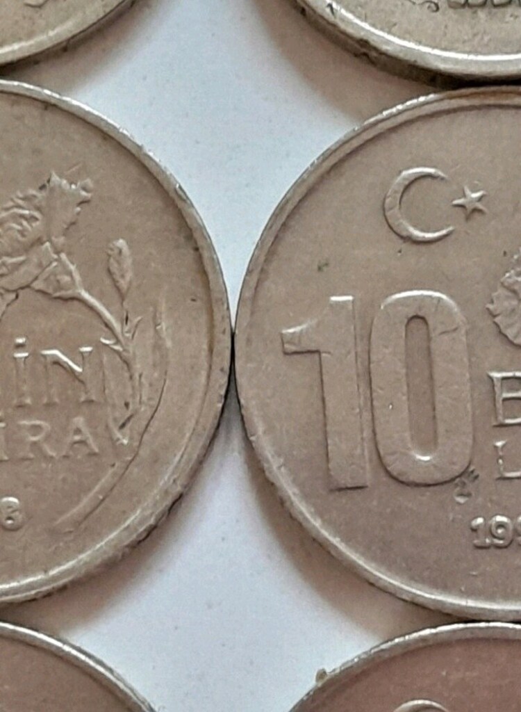 KOLEKSIYONLUL ESKI MADENI PARA - 6