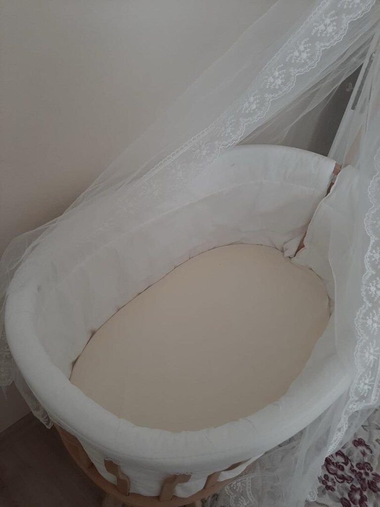 Bebekonfor ham ahşap beşik - 6