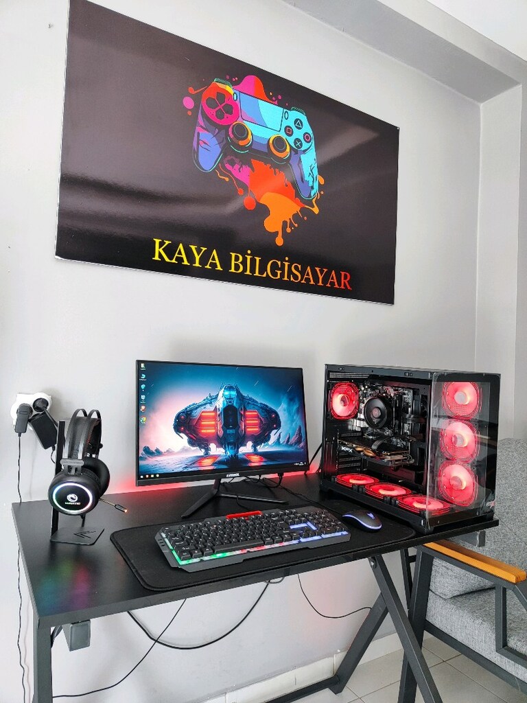 GAMİNG RYZEN 5 ( 5600X ) SIFIR PROFESYONEL OYUNCU BİLGİSAYARI. - 5