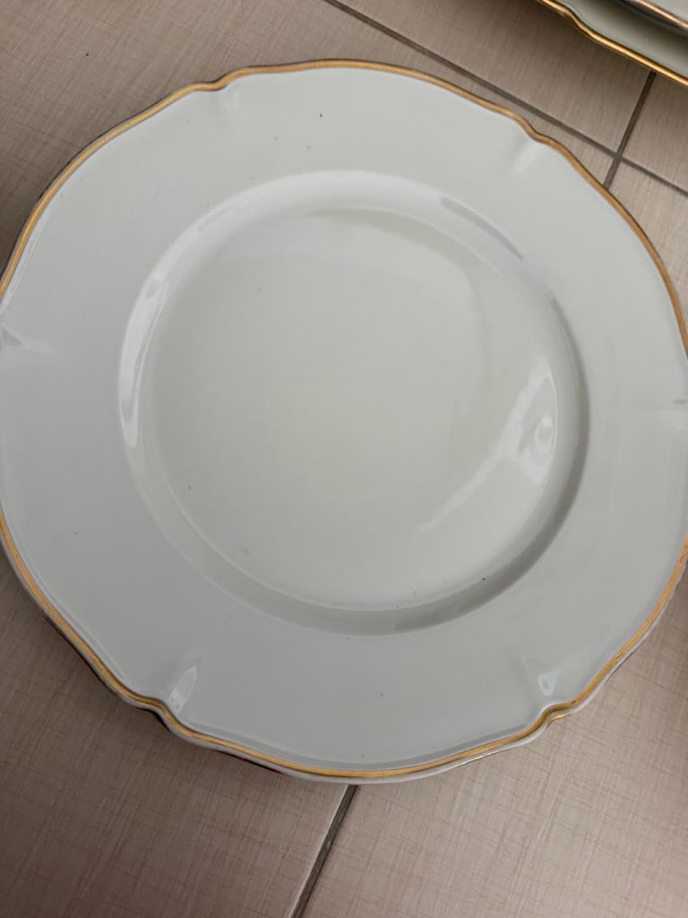 54 Parça Rosenthal Selb & Hutschenreuther Bavaria Antika Yemek Fullset - 3