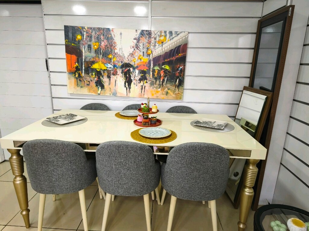6. Kişilik yemek masası takımı - 5