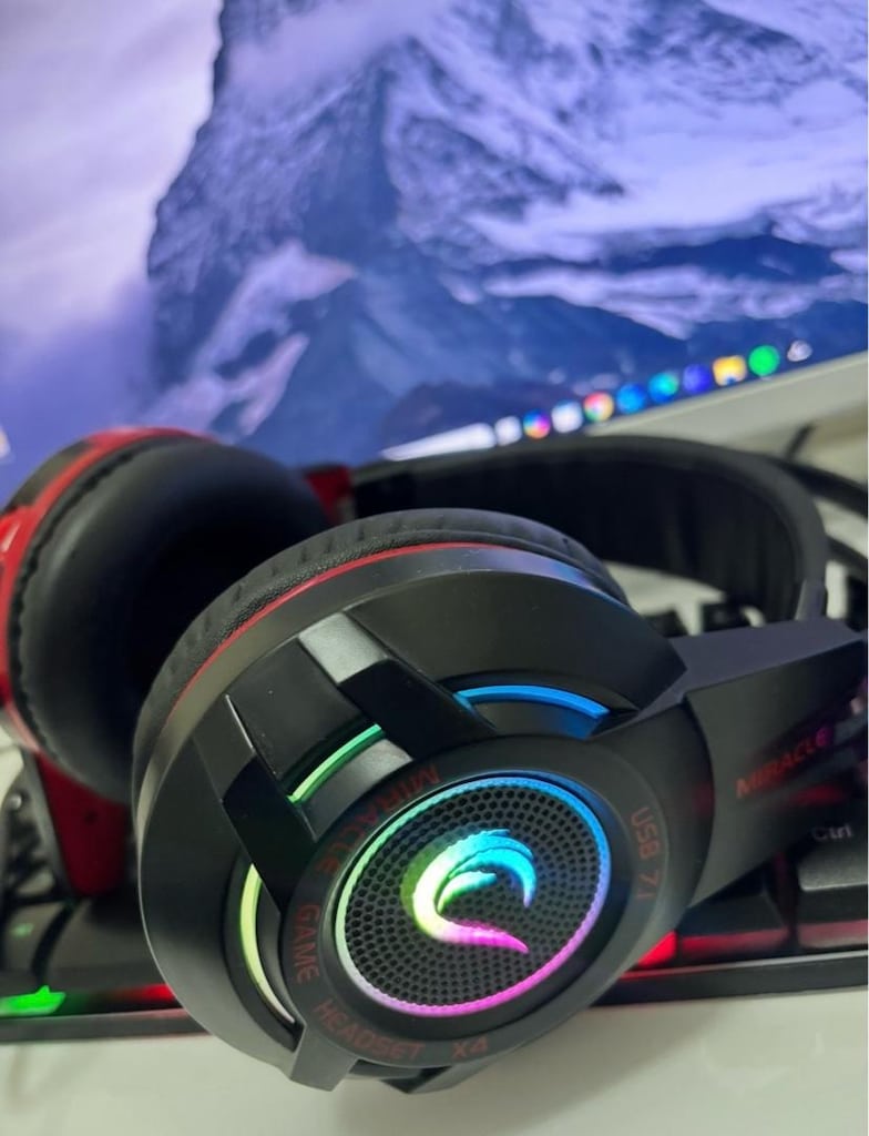 RGB RAMPAGE KLAVYE MOUSE KULAKLIK 3 LÜ SET - 5