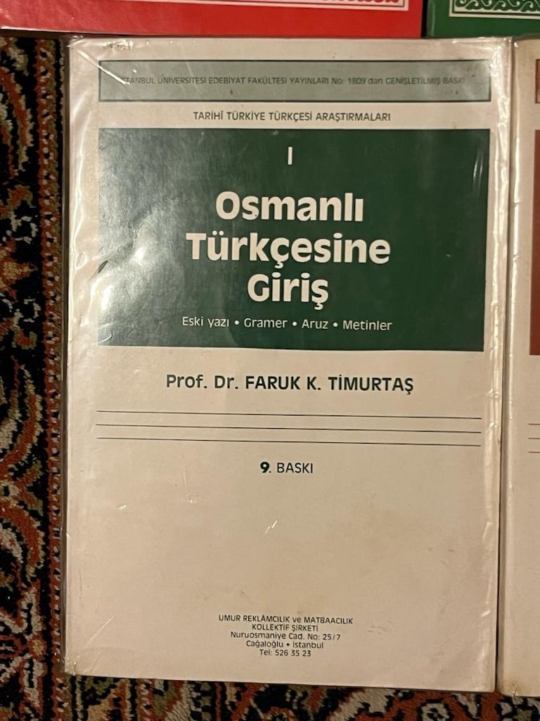 Osmanlıca ve Osmanlı Tarihi Kitap Seti - 8