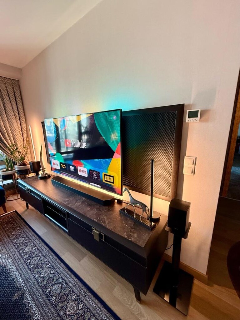 Enza Home Deri Detaylı Panolu Premium TV Ünitesi - 3