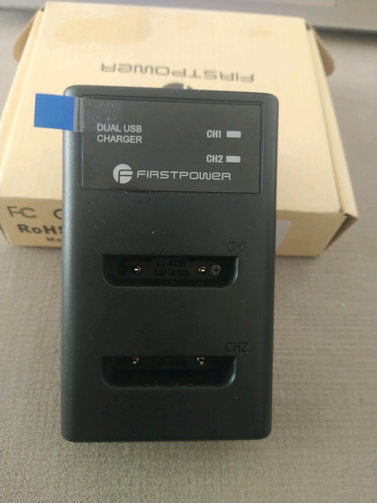 FİRSTPOWER DUAL USB CHARGER VİDEO KAMERA BATARYA ŞARJI İCİN - 3