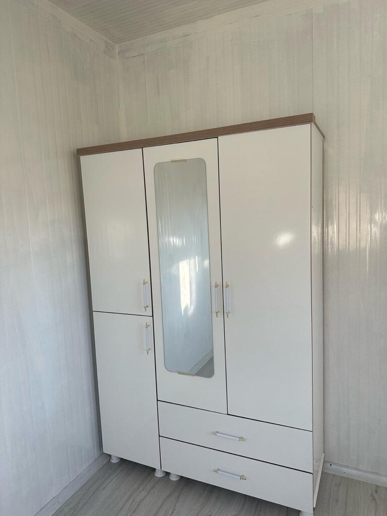 ultra lüks 3 kapaklı dolap sıfır ürün adrese teslim kapıda ödeme - 4