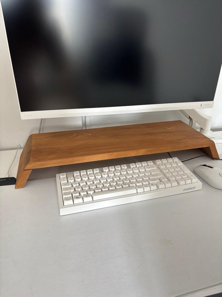 Ahşap Monitör Standı - 3