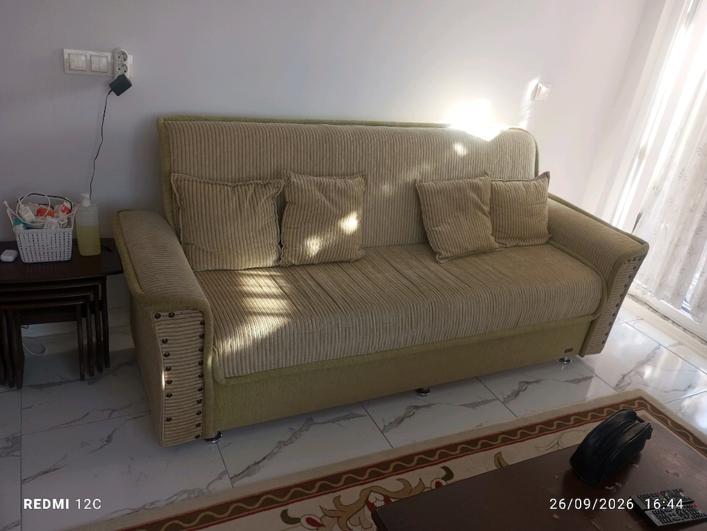 oturma grubu + 2 adet özel dikim çekyat toplamda 6 parça mobilya - 3