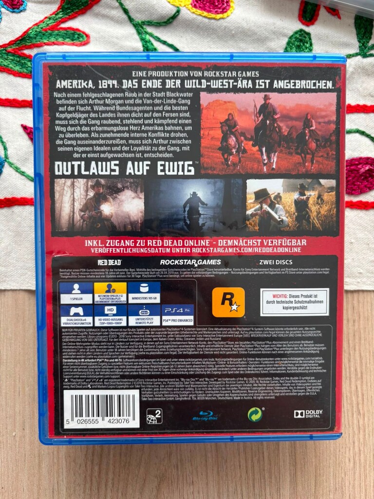Red Dead Redemption - PS4 - 2
