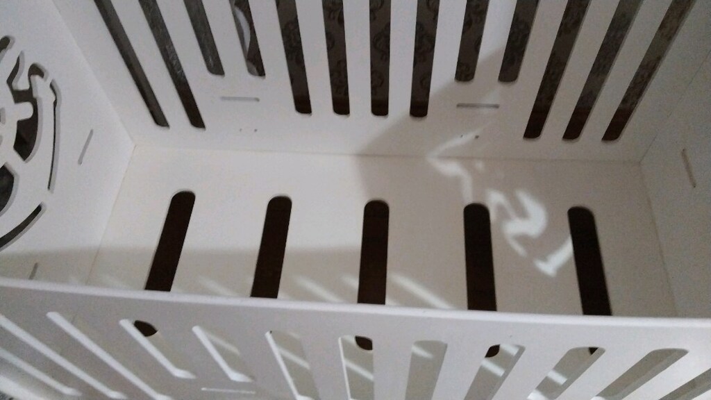 beşik122cm 63 cm eninde yatağı 60*120cm isteyene yatak ile verilece - 4