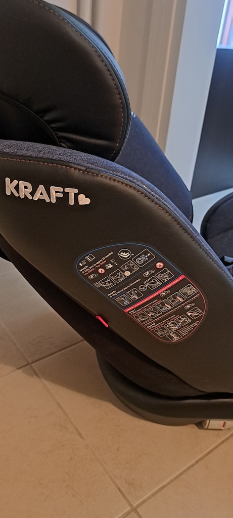 Kraft 360 Derece Dönebilen Çocuk Oto Koltuğu — Çok Temiz - 7